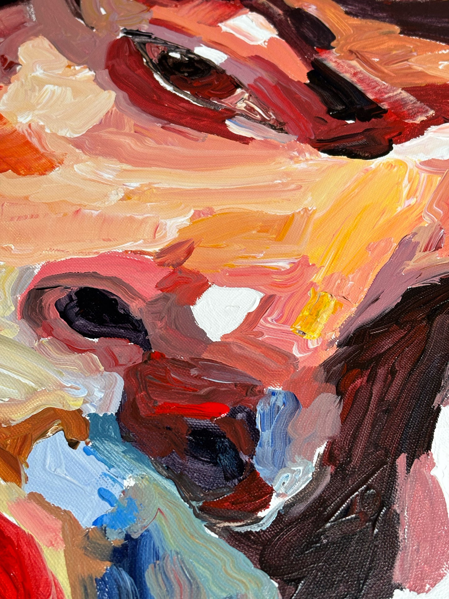 "Mick" - Acrylic Painting on canvas