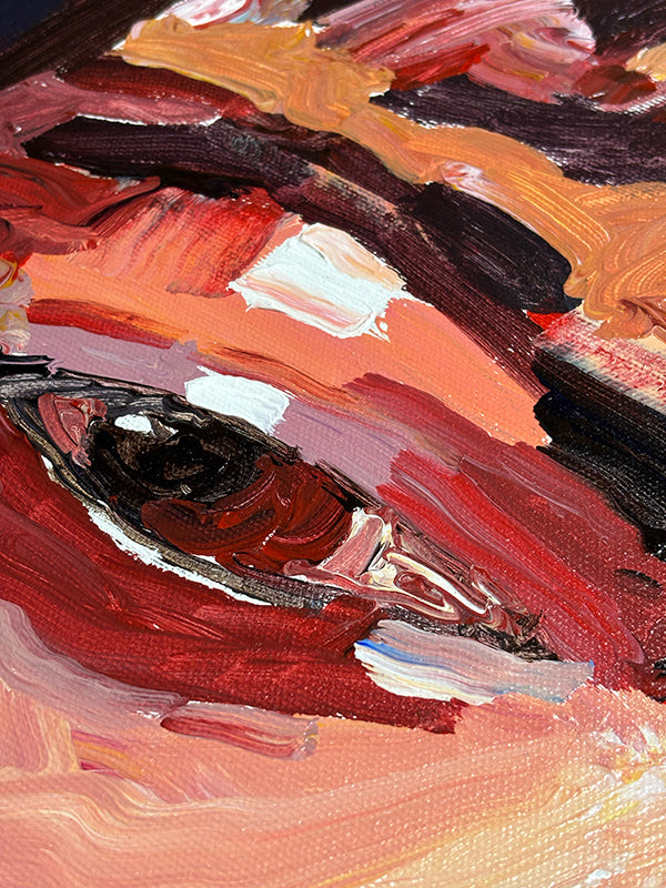 "Mick" - Acrylic Painting on canvas