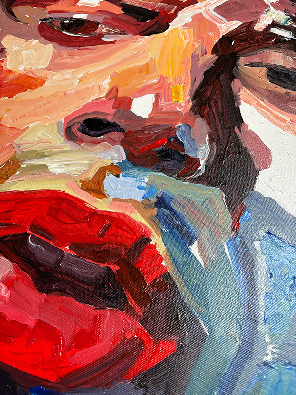 "Mick" - Acrylic Painting on canvas